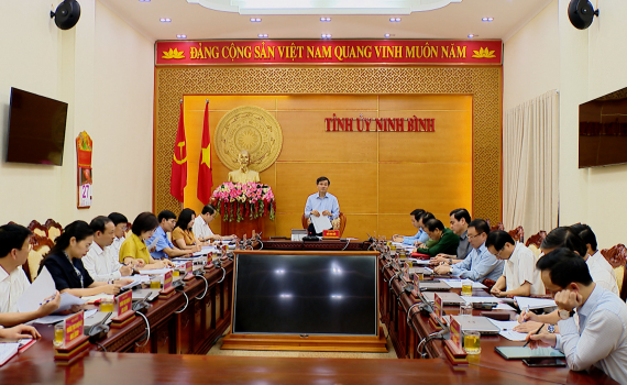 Thường trực Tỉnh ủy triển khai nhiệm vụ trọng t&acirc;m qu&yacute; II/2024