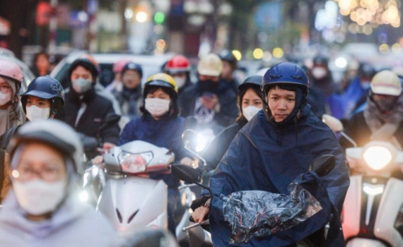 Thời tiết h&ocirc;m nay (16-3): Miền Bắc chuyển r&eacute;t, mưa gi&ocirc;ng nhiều nơi