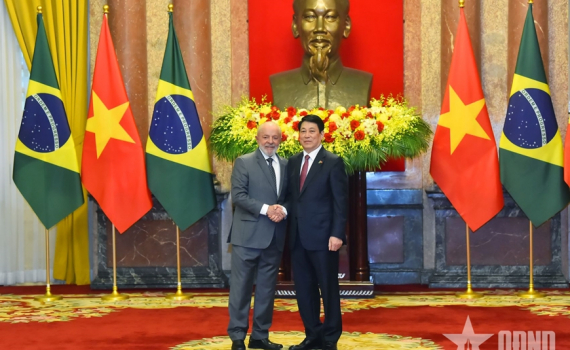 Tuy&ecirc;n bố chung Việt Nam-Brazil nh&acirc;n chuyến thăm cấp Nh&agrave; nước đến Việt Nam của Tổng thống Brazil