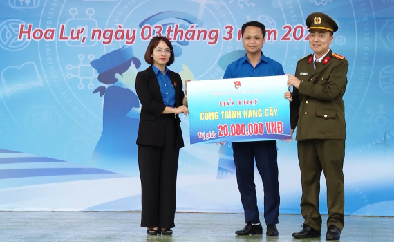 Th&agrave;nh đo&agrave;n Hoa Lư, Huyện đo&agrave;n Kim Sơn ra qu&acirc;n Th&aacute;ng Thanh ni&ecirc;n 2025