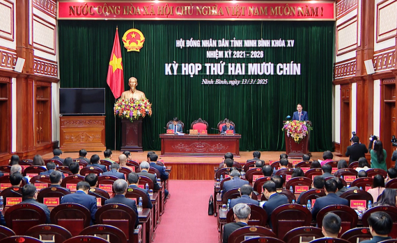 Kỳ họp thứ hai mươi ch&iacute;n, HĐND tỉnh kh&oacute;a XV