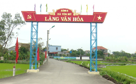 Y&ecirc;n Mỹ phấn đấu đạt chuẩn n&ocirc;ng th&ocirc;n mới n&acirc;ng cao trong năm 2025