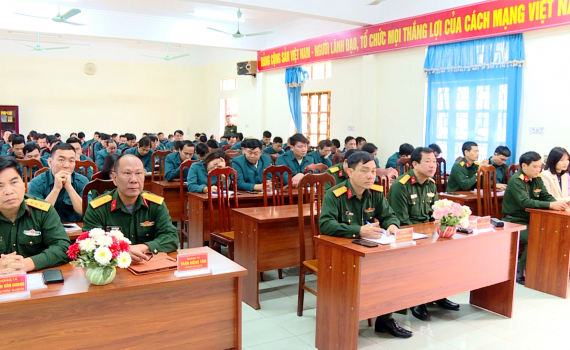 Bồi dưỡng chuy&ecirc;n m&ocirc;n nghiệp vụ cho Chỉ huy trưởng Ban CHQS cấp x&atilde;