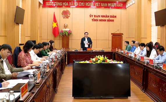 R&agrave; so&aacute;t, kiểm tra tiến độ c&ocirc;ng t&aacute;c chuẩn bị c&aacute;c hoạt động của Lễ hội Hoa Lư năm 2025