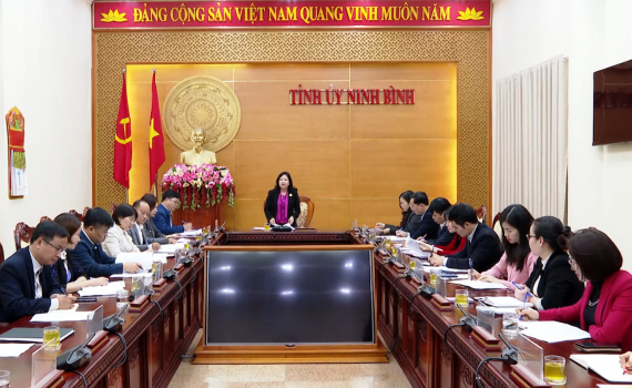 Ban Tuy&ecirc;n gi&aacute;o v&agrave; D&acirc;n vận Tỉnh ủy triển khai nhiệm vụ trọng t&acirc;m