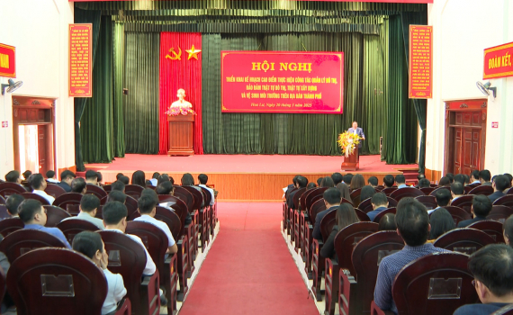 Hội nghị triển khai Kế hoạch cao điểm thực hiện c&ocirc;ng t&aacute;c quản l&yacute; đ&ocirc; thị