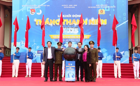 Lễ khởi động Th&aacute;ng Thanh ni&ecirc;n năm 2025