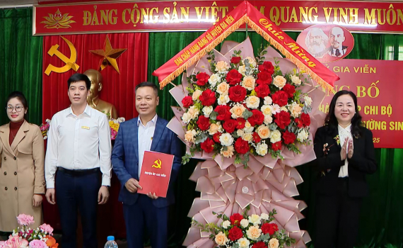 Gia Viễn quan t&acirc;m ph&aacute;t triển tổ chức Đảng trong doanh nghiệp ngo&agrave;i Nh&agrave; nước