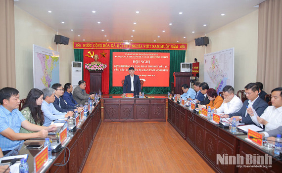 B&agrave;n giải ph&aacute;p thu h&uacute;t đầu tư v&agrave;o c&aacute;c khu c&ocirc;ng nghiệp tr&ecirc;n địa b&agrave;n tỉnh