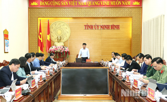 Ban Thường vụ Tỉnh ủy cho &yacute; kiến về c&aacute;c nội dung ph&aacute;t triển kinh tế-x&atilde; hội v&agrave; c&ocirc;ng t&aacute;c x&acirc;y dựng Đảng