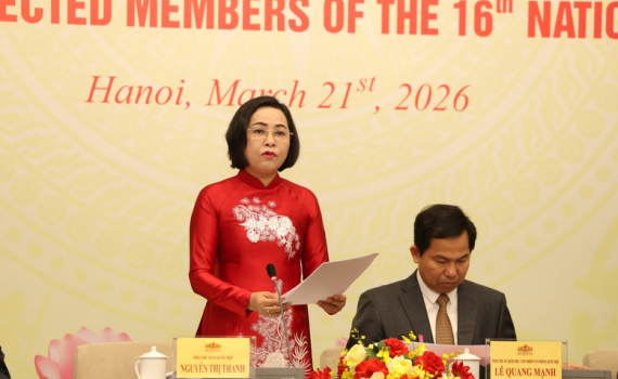 C&ocirc;ng bố Nghị quyết về kết quả bầu cử v&agrave; danh s&aacute;ch tr&uacute;ng cử đại biểu Quốc hội kh&oacute;a XVI