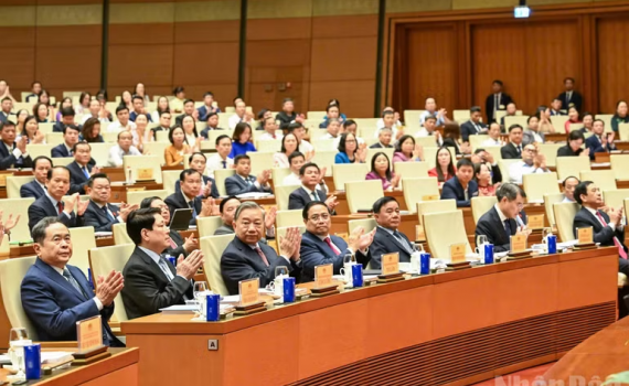 Hội nghị to&agrave;n quốc tổng kết c&ocirc;ng t&aacute;c bầu cử đại biểu Quốc hội kh&oacute;a XVI v&agrave; đại biểu HĐND c&aacute;c cấp, nhiệm kỳ 2026-2031