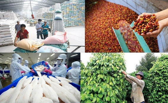 N&ocirc;ng, l&acirc;m, thủy sản xuất si&ecirc;u 2,8 tỷ USD trong 4 th&aacute;ng đầu năm