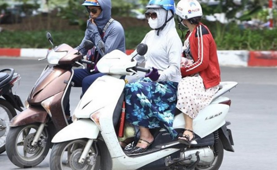 Bắc Bộ nắng n&oacute;ng, c&oacute; nơi tr&ecirc;n 38 độ C 