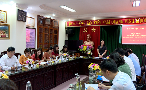 Ban D&acirc;n vận Tỉnh ủy triển khai nhiệm vụ trọng t&acirc;m qu&yacute; II