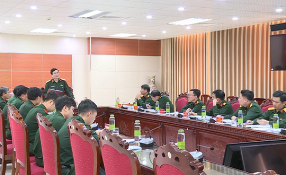 Bộ Tư lệnh Qu&acirc;n khu 3 kiểm tra c&ocirc;ng t&aacute;c ch&iacute;nh s&aacute;ch đối với Qu&acirc;n đội tại Bộ CHQS tỉnh