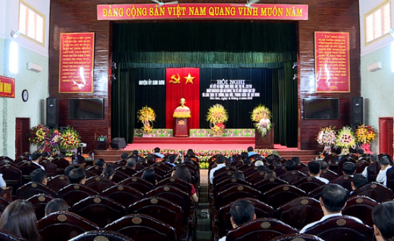 Đảng bộ c&aacute;c huyện, th&agrave;nh phố sơ kết 5 năm thực hiện Chỉ thị 05 của Bộ Ch&iacute;nh trị