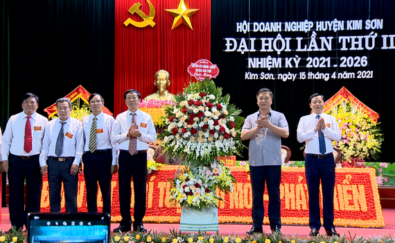 Đại hội Hội Doanh nghiệp huyện Kim Sơn lần thứ II
