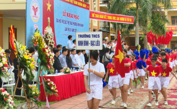 Đại hội thể dục thể thao phường Ninh Kh&aacute;nh