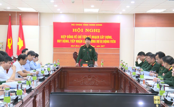 Hiệp đồng huy động, tiếp nhận lực lượng dự bị động vi&ecirc;n năm 2021