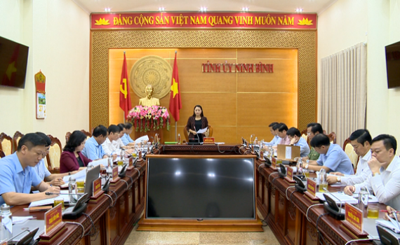 Hội nghị Ban Thường vụ Tỉnh ủy