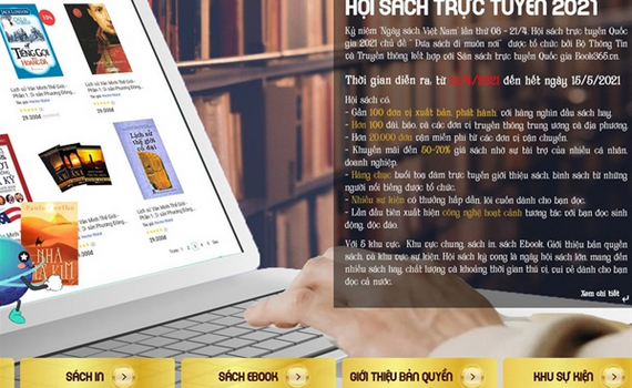 Hướng đến Ng&agrave;y S&aacute;ch Việt Nam 21.4:  Lan tỏa t&igrave;nh y&ecirc;u s&aacute;ch tr&ecirc;n kh&ocirc;ng gian số