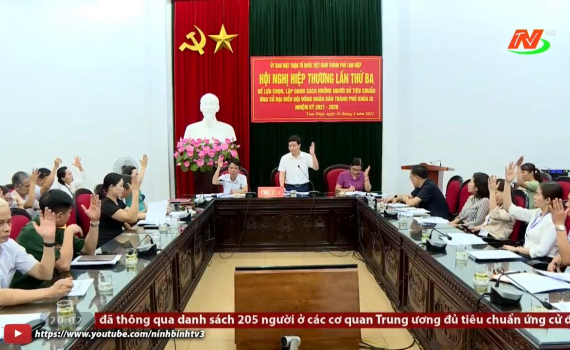 Tam Điệp, Gia Viễn tổ chức hội nghị hiệp thương lần thứ ba