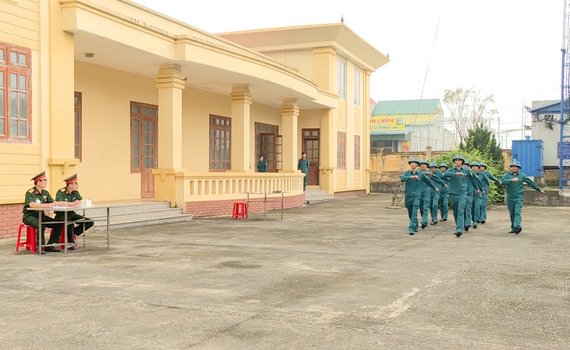 Tam Điệp hội thao trung đội d&acirc;n qu&acirc;n cơ động năm 2021