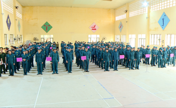 TP. Ninh B&igrave;nh, Y&ecirc;n M&ocirc; khai mạc hội thao trung đội d&acirc;n qu&acirc;n cơ động 2021