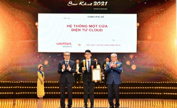 Viettel c&oacute; 22 sản phẩm đạt giải thưởng Sao Khu&ecirc; 