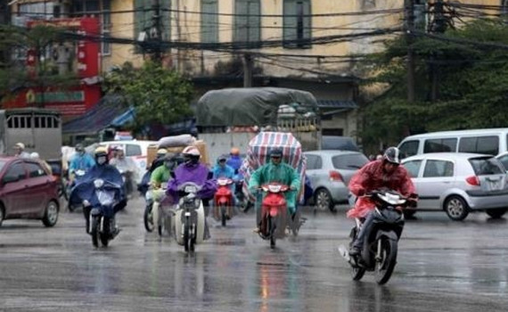 Thời tiết ng&agrave;y 16-4: Gi&oacute; m&ugrave;a Đ&ocirc;ng Bắc g&acirc;y mưa ở Bắc Bộ