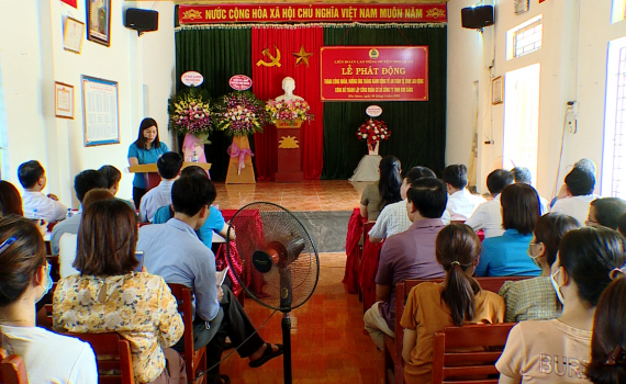 LĐLĐ huyện Nho Quan ph&aacute;t động Th&aacute;ng c&ocirc;ng nh&acirc;n năm 2022