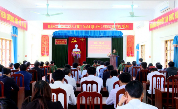 Bộ CHQS tỉnh bế mạc lớp bồi dưỡng chuy&ecirc;n m&ocirc;n nghiệp vụ qu&acirc;n sự