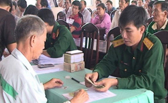 Tăng mức trợ cấp hằng th&aacute;ng đối với qu&acirc;n nh&acirc;n xuất ngũ