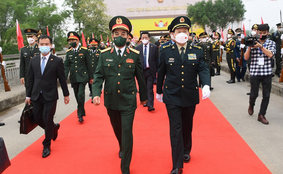 Giao lưu hữu nghị quốc ph&ograve;ng bi&ecirc;n giới Việt Nam - Trung Quốc lần thứ 7 ch&iacute;nh thức bắt đầu