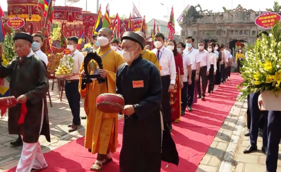 Khai mạc Lễ hội Đền Th&aacute;nh Nguyễn năm 2022