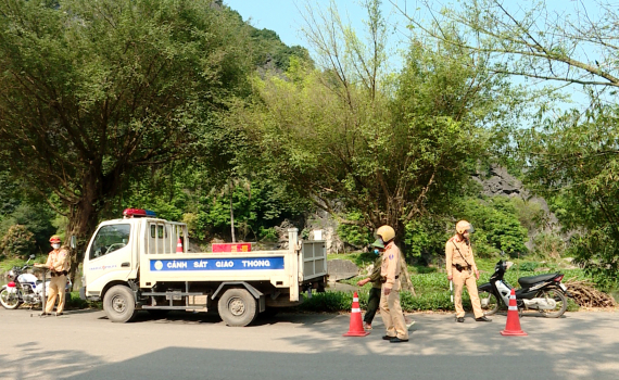 Đảm bảo an ninh trật tự tại Lễ hội Hoa Lư 2022