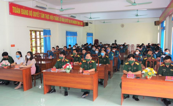 Bộ CHQS tỉnh bế mạc lớp bồi dưỡng chuy&ecirc;n m&ocirc;n nghiệp vụ qu&acirc;n sự