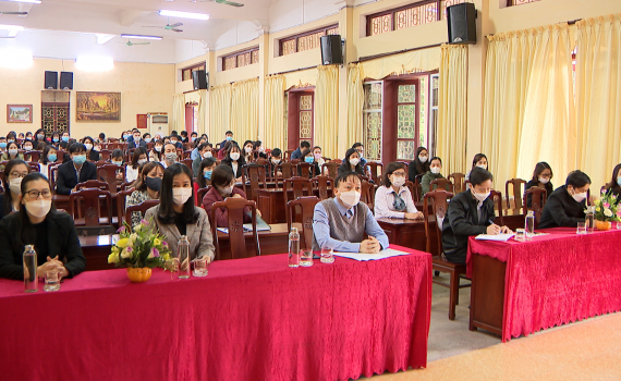 Khai giảng lớp Trung cấp L&yacute; luận ch&iacute;nh trị hệ kh&ocirc;ng tập trung 