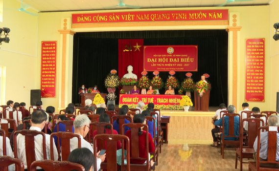 Đại hội đại biểu Hội Cựu gi&aacute;o chức x&atilde; Ninh Giang lần thứ IV