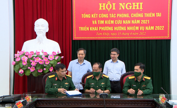 Tam Điệp triển khai c&ocirc;ng t&aacute;c ph&ograve;ng chống thi&ecirc;n tai v&agrave; t&igrave;m kiếm cứu nạn năm 2022