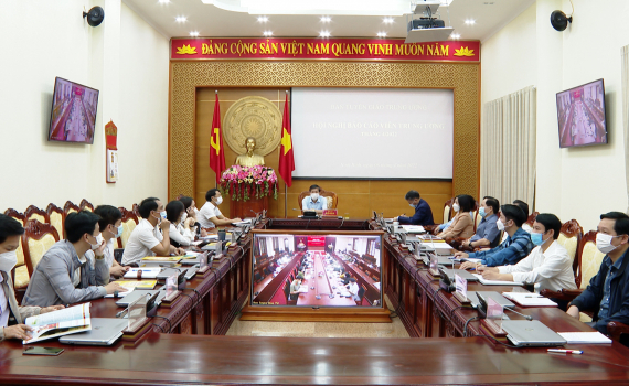 Hội nghị b&aacute;o c&aacute;o vi&ecirc;n th&aacute;ng 4
