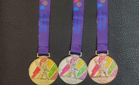 C&ocirc;ng bố mẫu huy chương SEA Games 31