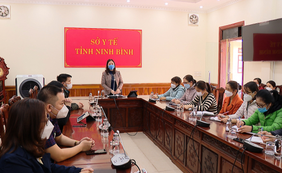 Sở Y tế tập huấn trực tuyến hướng dẫn ti&ecirc;m vắc xin ph&ograve;ng Covid-19 cho trẻ từ 5 đến dưới 12 tuổi