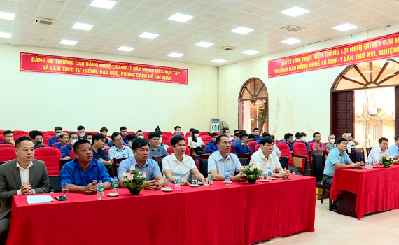 Trường Cao đẳng nghề LILAMA 1 khai mạc kỳ thi phần 1 lớp cao đẳng chất lượng quốc tế từ CHLB Đức
