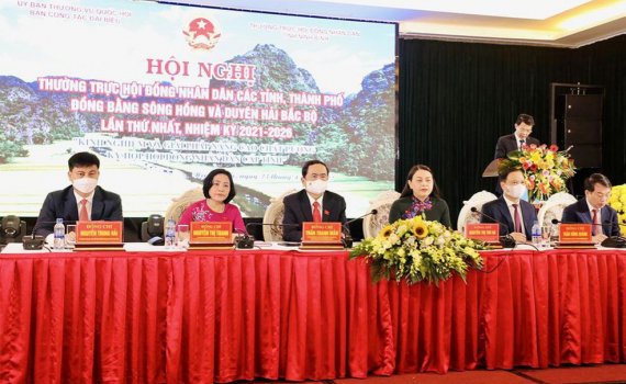 Hội nghị Thường trực HĐND c&aacute;c tỉnh, th&agrave;nh phố Đồng bằng s&ocirc;ng Hồng v&agrave; Duy&ecirc;n hải Bắc Bộ
