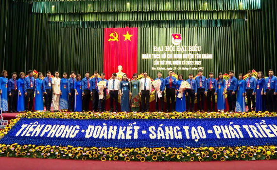 Đại hội đại biểu Đo&agrave;n TNCS Hồ Ch&iacute; Minh huyện Y&ecirc;n Kh&aacute;nh lần thứ XVIII
