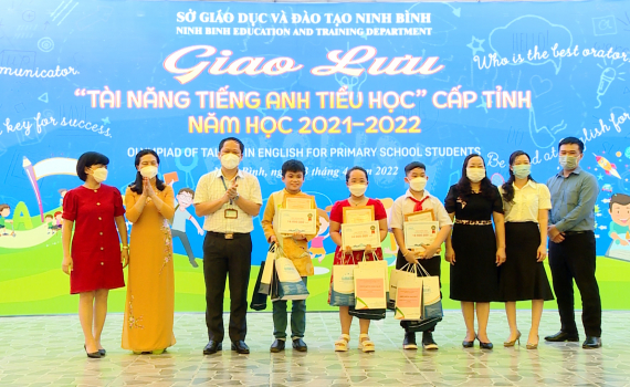 Giao lưu &ldquo;T&agrave;i năng Tiếng Anh tiểu học&rdquo; cấp tỉnh năm học 2021-2022