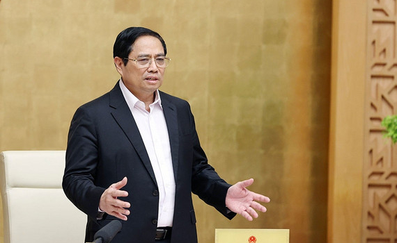 Thủ tướng Ch&iacute;nh phủ Phạm Minh Ch&iacute;nh: Đề xuất Quốc hội ban h&agrave;nh nghị quyết th&aacute;o gỡ kh&oacute; khăn, vướng mắc về c&ocirc;ng t&aacute;c quy hoạch