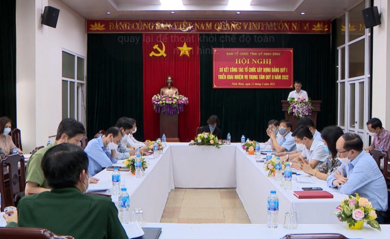 Triển khai nhiệm vụ c&ocirc;ng t&aacute;c tổ chức x&acirc;y dựng Đảng qu&yacute; II